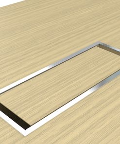 Optioneel voor Plan-A vergadertafel, opening naar de kalbelgoot.