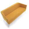 Positiva Couch lage rug 2-zitter geel boven, Bureaustoelen MKB