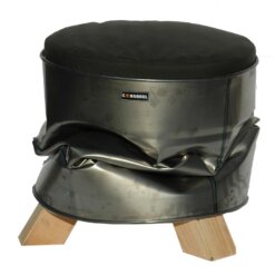 Barrel - Olie vat Geplet kleur grjsmet kussen Bureaustoelen MKB