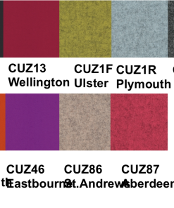 Stofkleuren Blazer by Camira - Bureaustoelen MKB