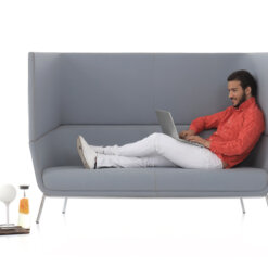 Positiva Couch, twee zitsbank met hoge rug, Bureaustoelen BKM