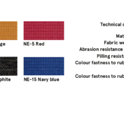 Get-In_Shape kleuren stof Nemo. MDD | Bureaustoelen MKB