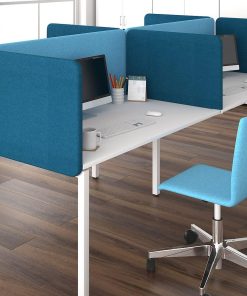scherm 530 in. kleur blauw. Bureaustoelen MKB