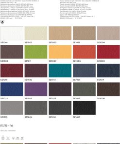 ECO leren voor Beetle stoel. Bureaustoelen MKB