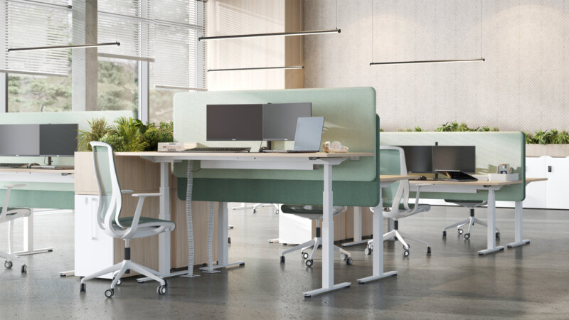 Elektrisch Zit-Sta Bureau Q-Active