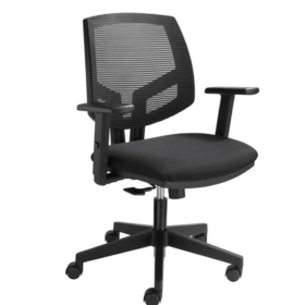 Ergo seat zwart mesh rug