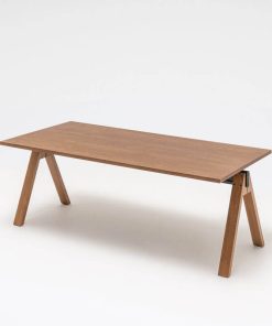 Viga Executive Desk Copper Oak