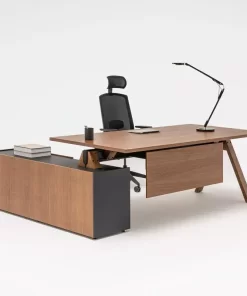Viga Executive Desk Copper Oak sideboard rechts