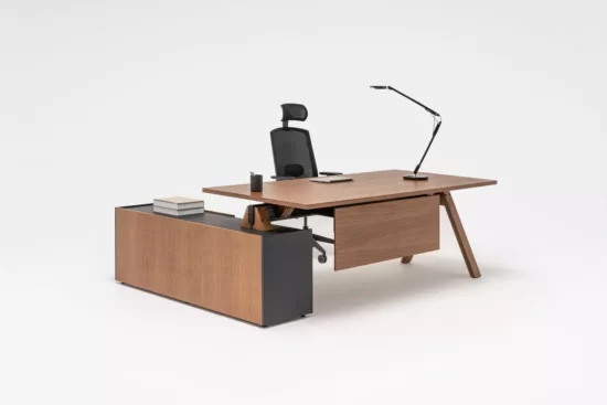 Viga Executive Desk Copper Oak sideboard rechts