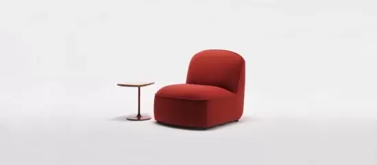 MayDay stoel met tafel - Stof rood - Bureaustoelen MKB