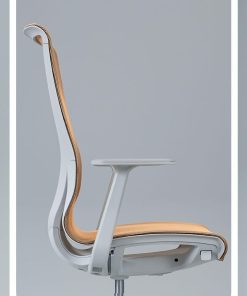 D-Chair Office mesh Orange met grijs frame