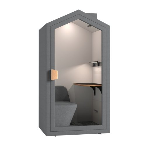 Silent Box Cottage Grijs lamp