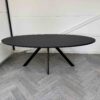 Vergadertafel 220x110cm ovaal - Showroom model