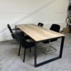 Vergadertafel Cube met 4 stoelen