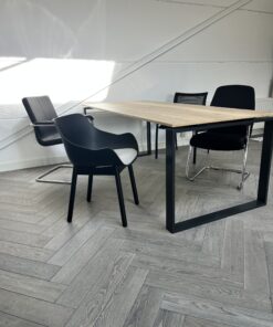 Vergadertafel Cube Executive met 4 stoelen